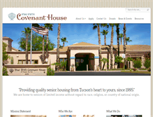 Tablet Screenshot of covenanthouseoftucson.org